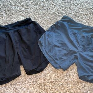 Baleaf Women's Athletic Shorts - Black and Gray